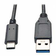 EATON TRIPPLITE USB-C to USB-A Cable M/M