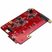 StarTech.com Raspberry Pi Board - USB 2.0 480Mbps - USB to M.2 SATA Converter - USB to SATA Raspberry Pi SSD (PIB2M21) Lagringskontrol