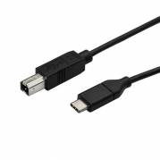 StarTech.com Thunderbolt 3 / USB 2.0 USB Type-C kabel 3m Sort