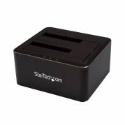 StarTech.com Dual Bay SATA HDD - for 2 x 2.5 / 3.5 SATA SSD / HDD - Hot Swap - Hard Drive - SSD Dock HDD dockingstation