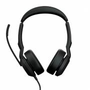 Jabra Evolve2 50 MS Stereo Kablet H&oslash;retelefoner Sort