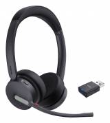 Yealink WH64 Hybrid Dual Tr&aring;dl&oslash;s H&oslash;retelefoner Sort