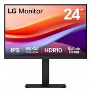 LG 24BA55W-B computersk&aelig;rm 61 cm (24) 1920 x 1200 pixel WUXGA Sort