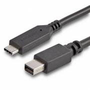 StarTech.com 24 pin USB-C han (input) -> Mini DisplayPort han (output) 1.8 m Sort