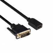 Club 3D CAC-1211 HDMI til DVI kabel 2m Sort