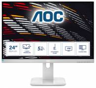 AOC 24P1/GR 23.8 1920 x 1080 (Full HD) DVI VGA (HD-15) HDMI DisplayPort 60Hz Pivot Skærm