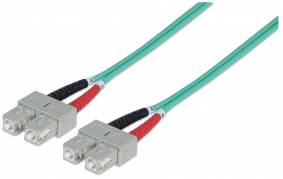 Intellinet Patchkabel Fiberoptik OM3 1m