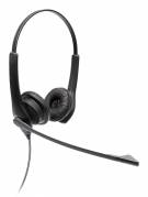 Jabra BIZ 1100 Duo Kablet H&oslash;retelefoner Sort