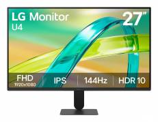 LG 27U411B-B computersk&aelig;rm 68,6 cm (27) 1920 x 1080 pixel Fuld HD LCD Sort