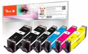 Peach Spar Pack Sort Gul Cyan Magenta