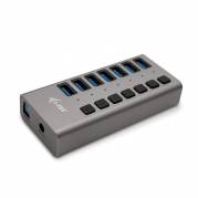 i-Tec USB 3.0 Charging HUB 7 port  Power Adapter 36 W Hub 7 porte USB