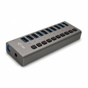 i-Tec USB 3.0 Charging HUB 10 port  Power Adapter 48 W Hub 10 porte USB