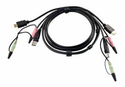 ATEN 2L-7D02UH Video / USB / lydkabel