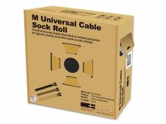 M Universal Cable Sock Roll Silver 20mm-