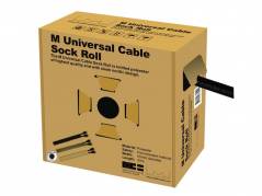 M Universal CableSockRoll Black 55mmx50m