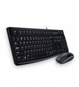 Logitech Desktop MK120 Tastatur og mus-sæt Kabling