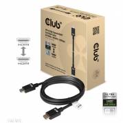 Club 3D CAC-1373 HDMI 2.1 kabel 3 m Sort