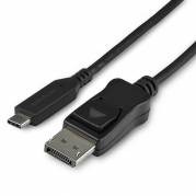 StarTech.com 3.3ft/1m USB C to DisplayPort 1.4 Cable, 4K/5K/8K USB Type-C to DP 1.4 Alt Mode Video Adapter Converter, HBR3/HDR/DSC, 8K 60Hz DP 1.4 Monitor Cable for USB-C and Thunderbolt 3 - USB-C to DP 8K Cable (CDP2DP141MB) Ekstern videoadapter