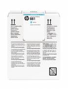 HP Ink Cart/881 5-Ltr Lt Cyan Latex