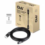 Club 3D CAC-1023 DisplayPort 1.4 forlængerkabel 3m Sort