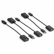 StarTech.com Adapter 20 pin DisplayPort han (input) -> 15 pin HD D-Sub (HD-15) hun (output) 10 cm Sort