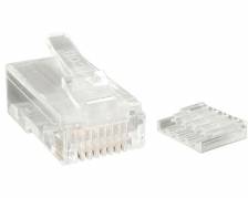 StarTech.com Cat 6 RJ45 Stranded Modular Plug Connector - 50 Pack (CRJ45C6STR50) CAT 6 Netv&aelig;rk-konnektor Klar