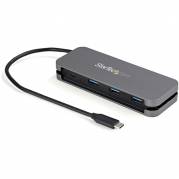 StarTech.com 4 Port USB C Hub - 3x USB-A/1xUSB-C - 5Gbps USB 3.0 Type-C Hub (3.2 Gen 1) - Bus Powered - 11.2 Cable w/ Cable Management (HB30CM3A1CB) Hub 4 porte USB
