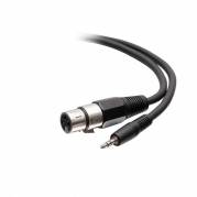 M TRS 3.5mm to F XLR Cable 18in/0.5M