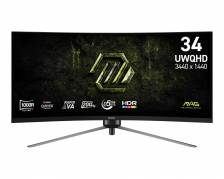 MSI MAG 345CQRF E20 34 Rapid VA 3440 x 1440 (UltraWide) HDMI DisplayPort 200 Hz