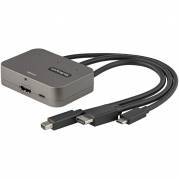 StarTech.com Videoadapter Mini DisplayPort / HDMI / USB Sort Grå