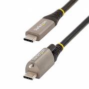 StarTech.com USB 3.2 Gen 2 / DisplayPort 1.4 /Thunderbolt 3 USB Type-C kabel 50cm Sort Grå