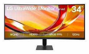 LG 34U601B-B computersk&aelig;rm 86,4 cm (34) 3440 x 1440 pixel Dual WQHD LCD Sort