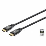 Manhattan HDMI han -> HDMI han 1 m Sort