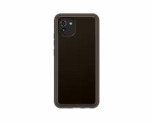 Samsung A03 Soft Clear Cover Black