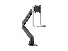 M VESA Gas Lift Arm SgleBlackHD w handle