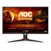 AOC Gaming 24G2SPU/BK 23.8 1920 x 1080 (Full HD) VGA (HD-15) HDMI DisplayPort 165Hz Pivot Skærm