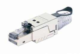 Intellinet Modular Plug CAT 6a Afsk&aelig;rmet parsnoet (STP) Netv&aelig;rk-konnektor