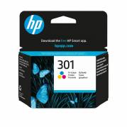 HP 301 Farve (cyan, magenta, gul) 150 sider Bl&aelig;k