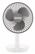 UNOLD Desk Breezy K&oslash;leventilator P&aring; bord Gr&aring; Hvid