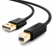 Ugreen 10350 USB-A to USB-B 1,5m Sort