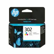 HP 302 Farve (cyan, magenta, gul) 150 sider Bl&aelig;k
