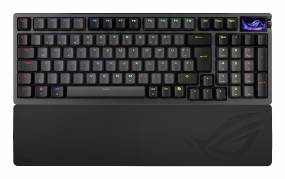 ASUS ROG Azoth 96 HE tastatur Spil USB + RF Wireless + Bluetooth QWERTZ Sort