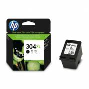 HP 304XL Sort 300 sider Bl&aelig;k N9K08AE
