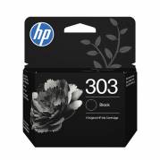 HP 303 Black Original Sort 200 sider Bl&aelig;k