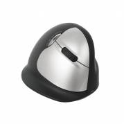 R-Go HE Mouse Ergonomisk mus, Stor (over 185mm), Højre, Trådløs Trådløs Sort Sølv