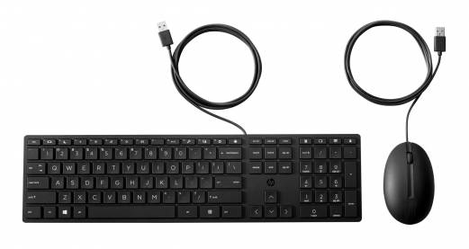 HP Wired Desktop 320MK Mouse and Tastatur Kablet