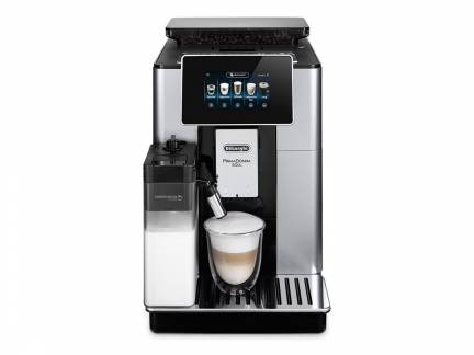De'Longhi PrimaDonna Soul ECAM610.55.SB Automatisk kaffemaskine S&oslash;lv, sort