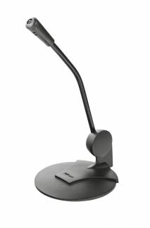 Trust Primo Desk Microphone Mikrofon Kablet Sort