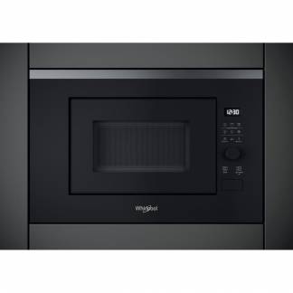 Whirlpool Mikrob&oslash;lgeovn med grill Til indbygning 800W 20liter Rustfrit st&aring;l