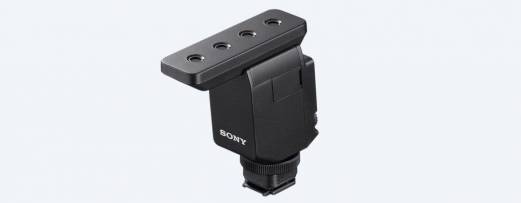 Sony ECM B10 Mikrofon Envejs Superdirectional Omni-directional Sort